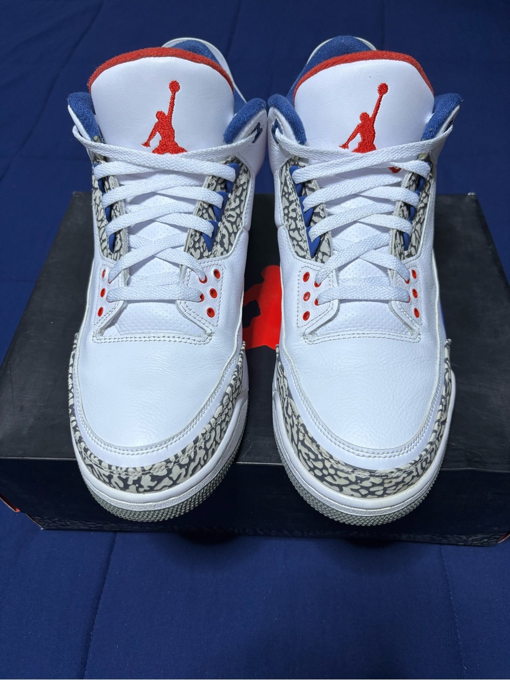 Jordan 3 Retro OG True Blue Size 13